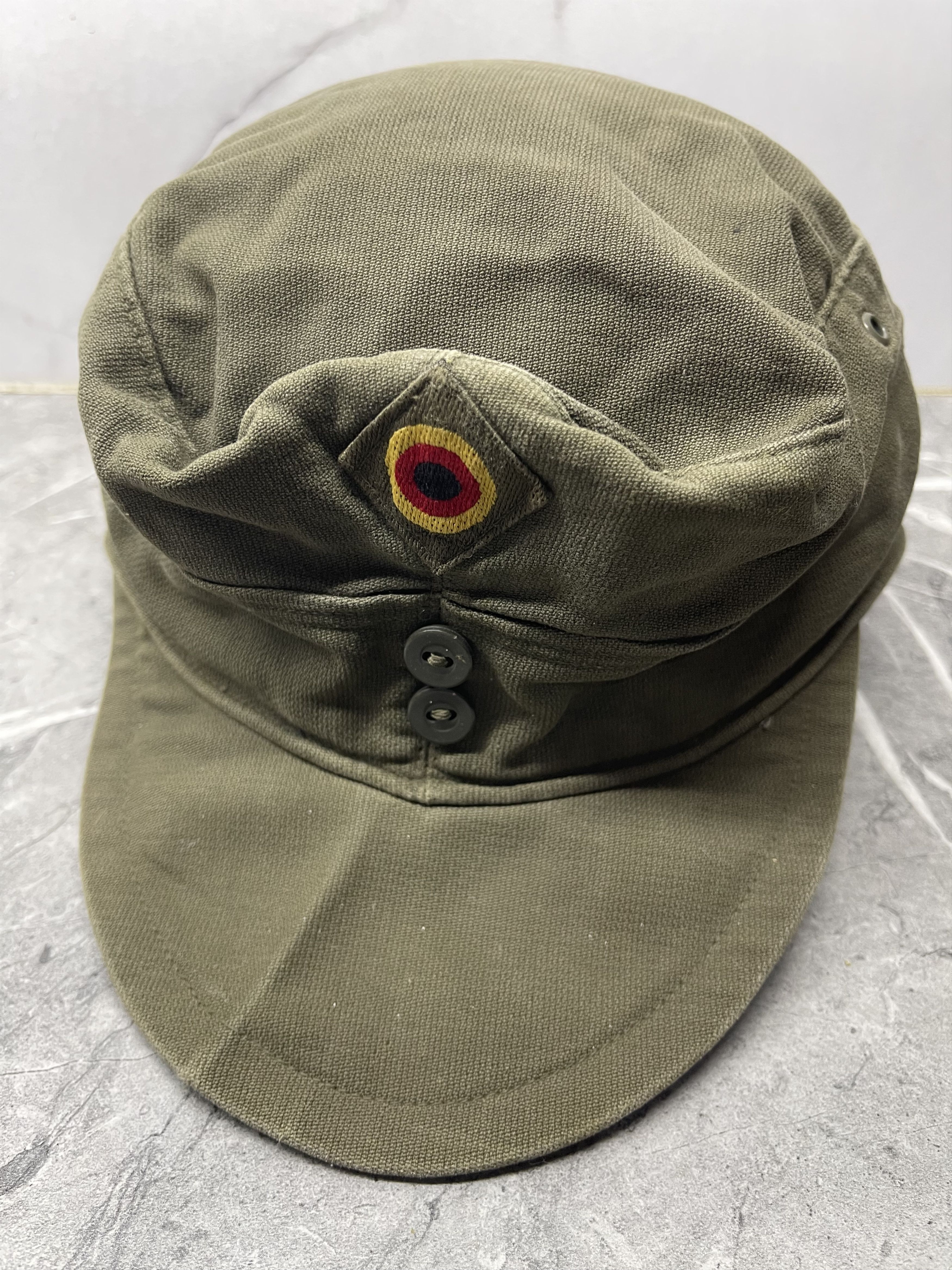 Vintage Vintage Military 80s 90s Distressed Style Cap Hat Size ONE SIZE - 1 Thumbnail