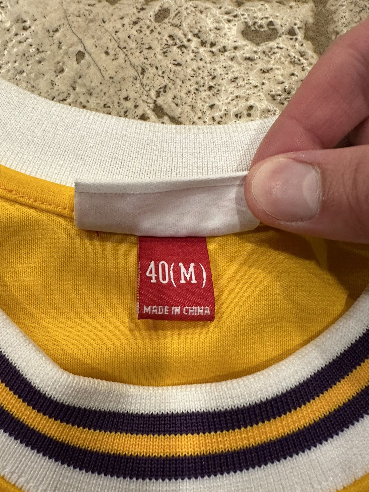 Mitchell & Ness × NBA Mitchell & Ness NBA LA Lakers Wilt Chamberlain 1972 Jersey Size US M / EU 48-50 / 2 - 8 Thumbnail