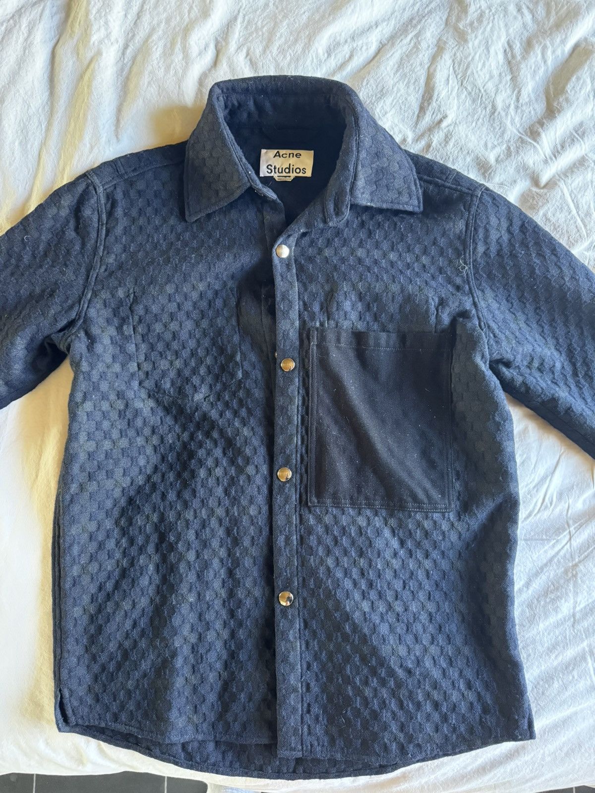 Acne Studios Acne Studios Wool Overshirt Size US M / EU 48-50 / 2 - 1 Thumbnail