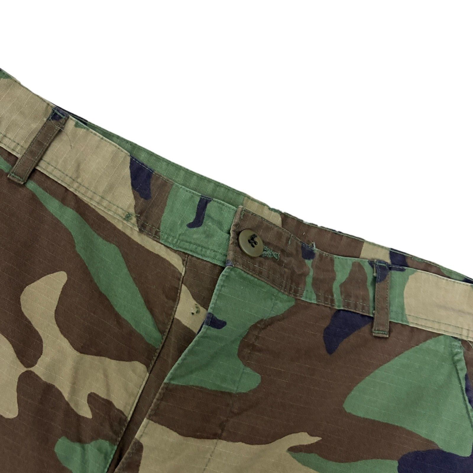 Other US ARMY Camo Cargo Pants Woodland Combat Vintage Medium Size US 34 / EU 50 - 4 Thumbnail