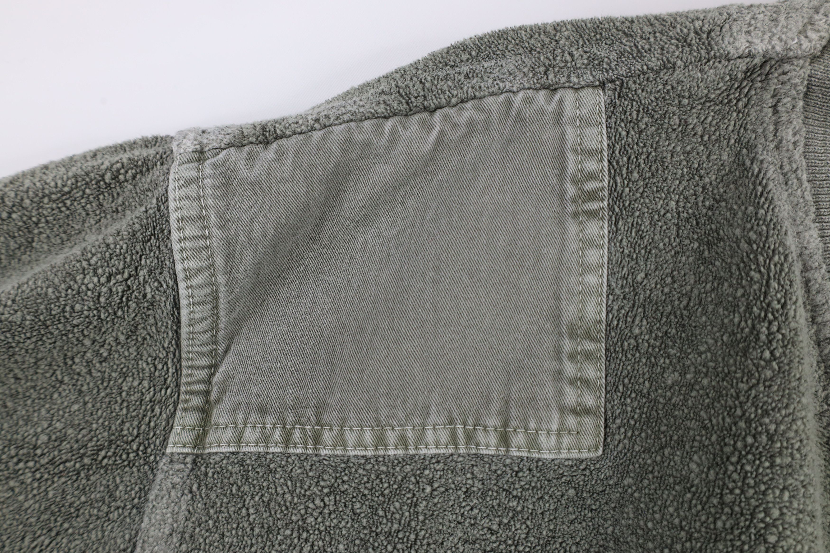 Vintage Vintage 90s The Territory Ahead Patch Terry Cloth Sweatshirt Size US L / EU 52-54 / 3 - 6 Thumbnail