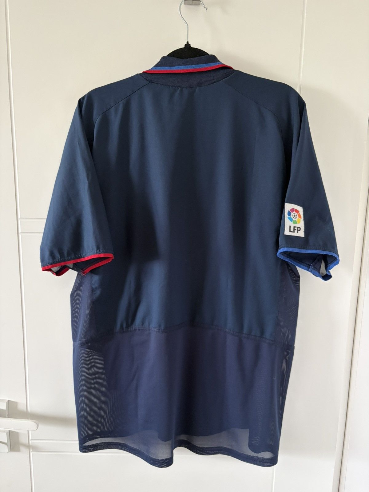 Barcelona nike 2002/2003 wyjazdowa Vintage wersja zawodnicza — zdjęcie 6