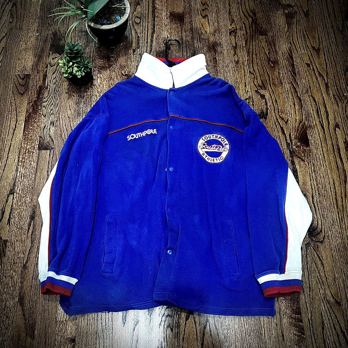 Southpole × Vintage SOUTHPOLE NAVY JACKET Size US XL / EU 56 / 4 - 1 Thumbnail