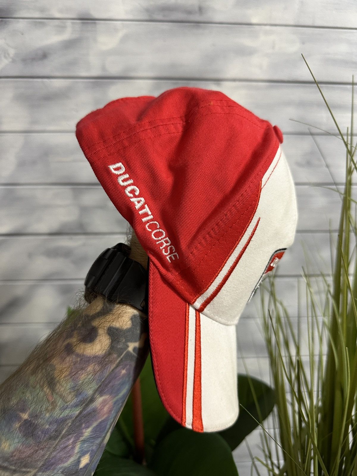 Ducati Rare Vintage Cap Ducati Corse Racing Moto. Size ONE SIZE - 3 Thumbnail
