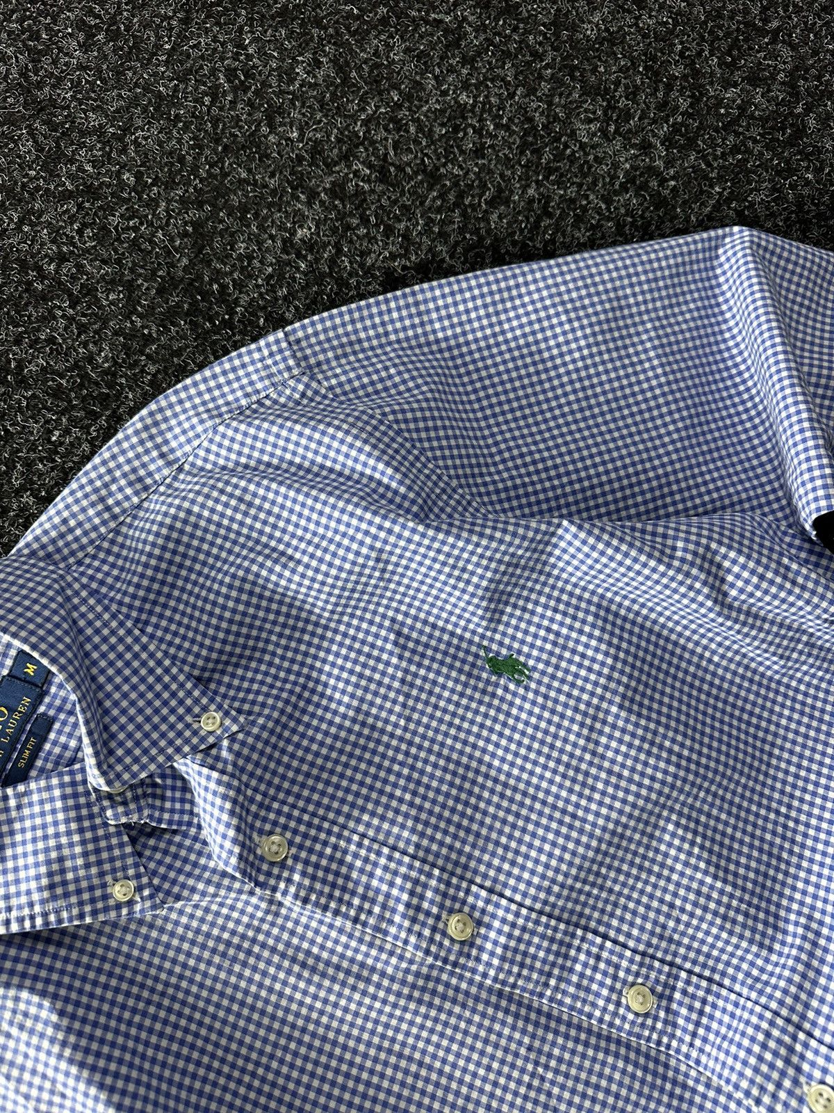 Polo Ralph Lauren × Ralph Lauren × Vintage ✅Polo Ralph Lauren Vintage Mens Long Sleeve Striped Shirt Size US M / EU 48-50 / 2 - 4 Thumbnail
