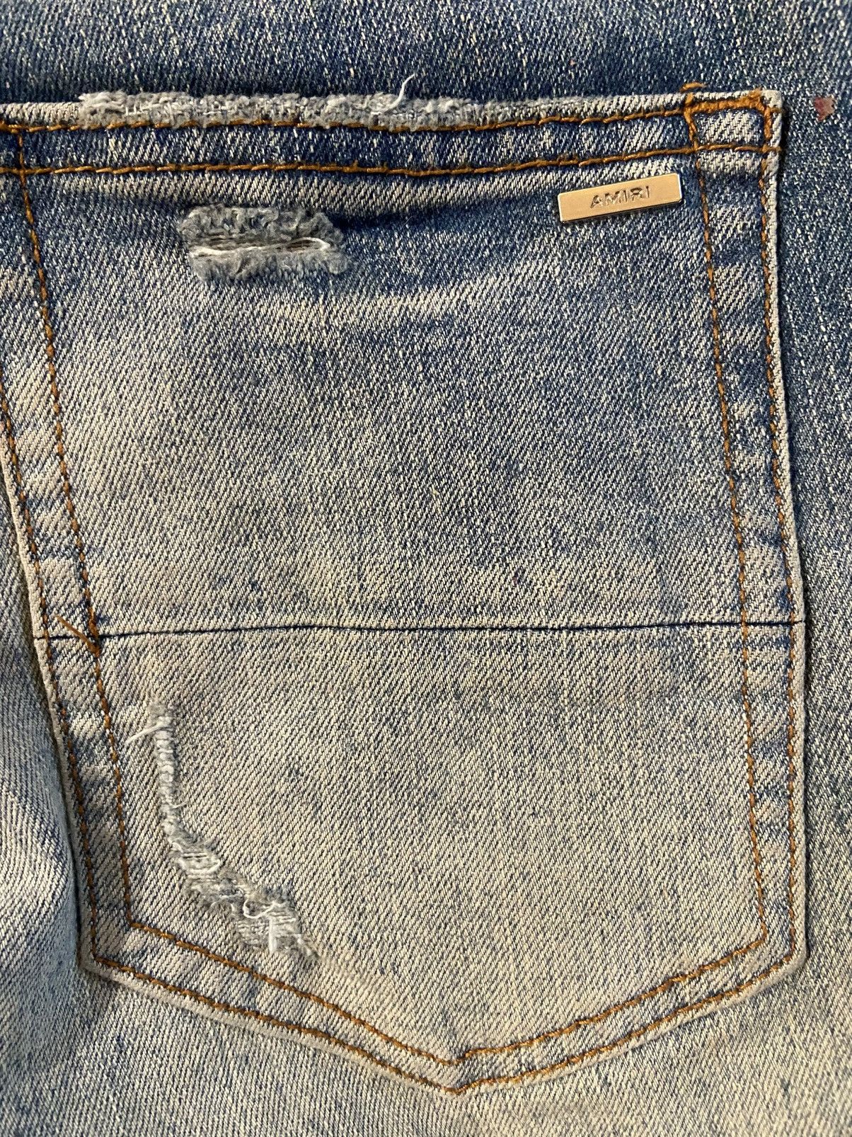 Amiri Amiri Rainbow Patch Jeans Size US 30 / EU 46 - 8 Thumbnail