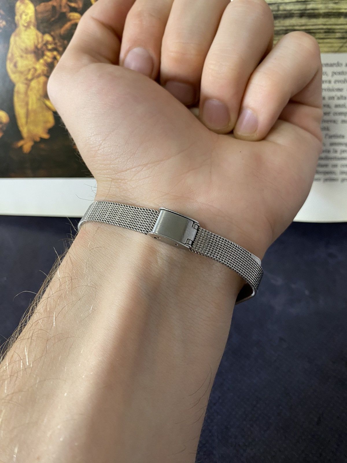 Jewelry Rare Retro Vintage Watch - Silver Milanese Mesh Bracelet Size ONE SIZE - 5 Thumbnail