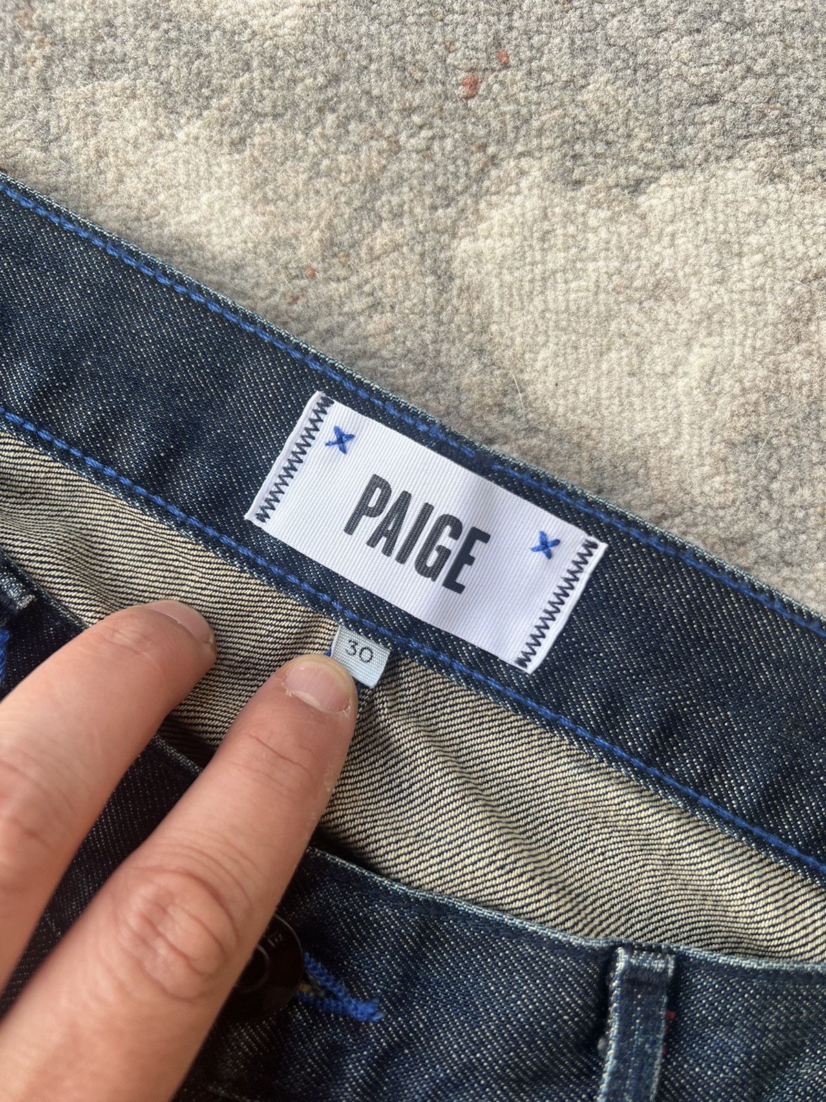 Paige Paige Denim Pants Size US 30 / EU 46 - 3 Thumbnail