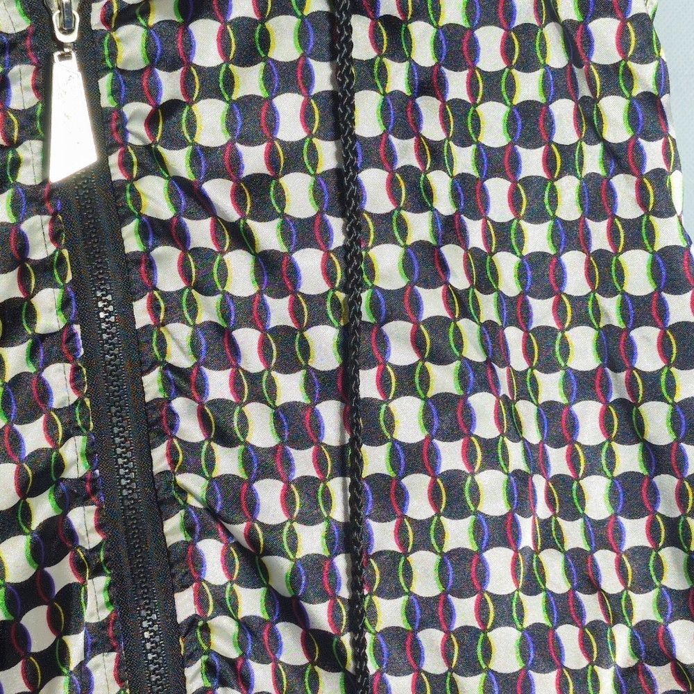 Other Vintage Aero Dynamics Red Green Blue On Black Patterned Sz Size M / US 6-8 / IT 42-44 - 2 Thumbnail
