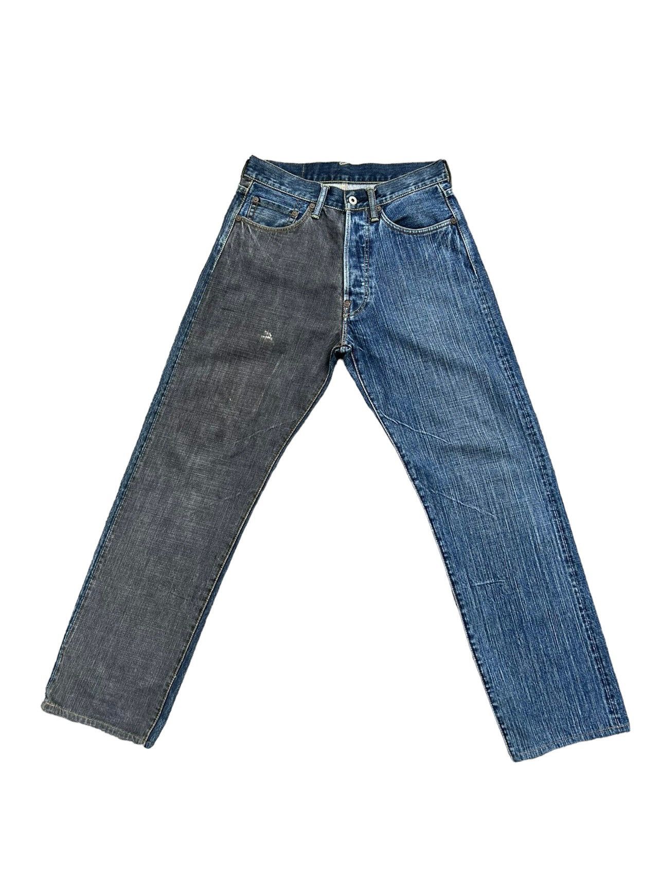 Evisu Vintage Evisu Genes Paris Two Faces Denim Selvedge Jeans Size US 30 / EU 46 - 1 Thumbnail
