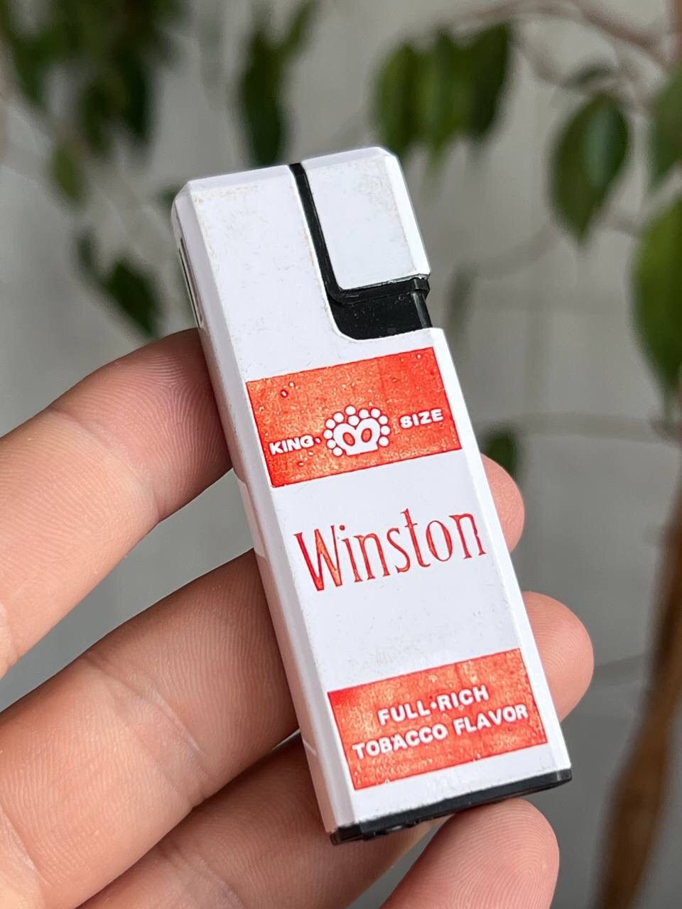 Marlboro × Vintage Y2K ELEGANCE WINSTON 90's GEOMETRIC METAL PUNK ROCK LIGHTER Size ONE SIZE - 1 Thumbnail