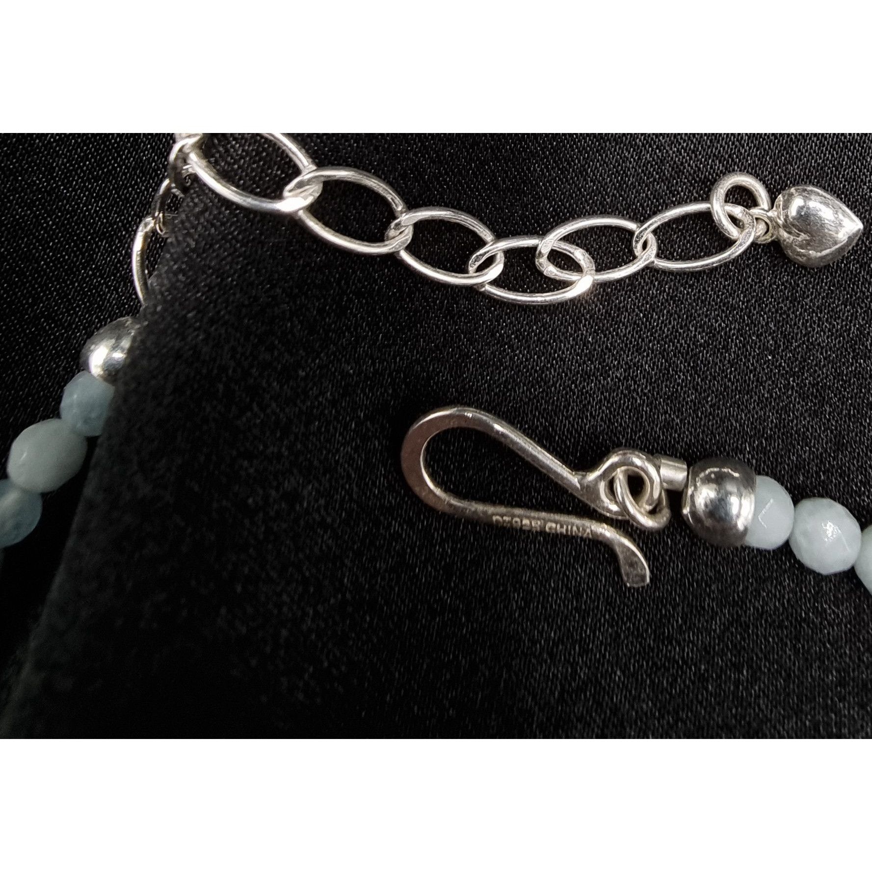 Vintage Jay King Mine Finds Aquamarine Necklace With 925 Sterling Si Size ONE SIZE - 5 Thumbnail