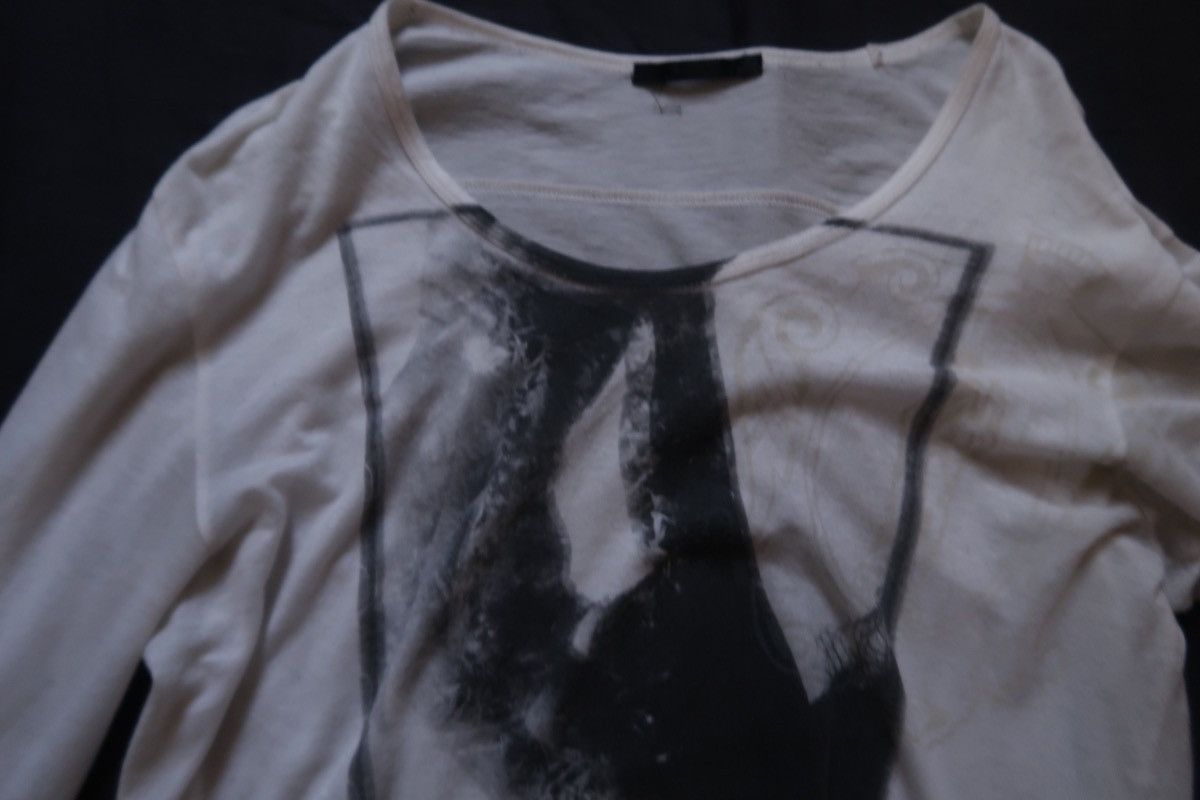 The Viridi-anne White graphic long sleeve Size US M / EU 48-50 / 2 - 3 Thumbnail