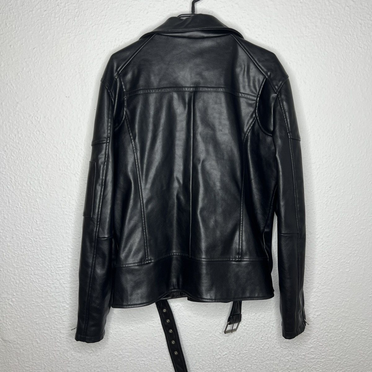 Zara Zara Ramones Leather Jacket Biker Moto Motorcycle Style Y2K Size US L / EU 52-54 / 3 - 9 Thumbnail