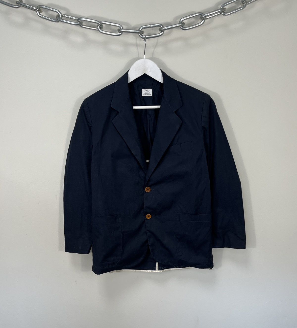 C.P. Company Vintage C.P. Company Navy Luxury Blazer Jacket Size 38R - 1 Thumbnail