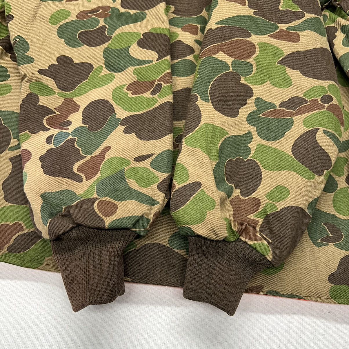 Vintage VTG Ranger Jacket Duck Camo Orange Lined Quilted Canvas 90s Size US M / EU 48-50 / 2 - 20 Thumbnail