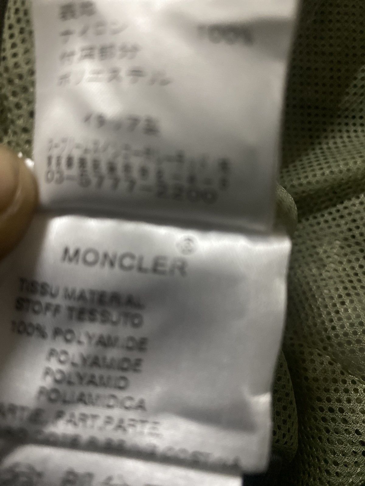 Moncler Vintage Moncler Pockettable Nylon jacket Size US L / EU 52-54 / 3 - 6 Thumbnail