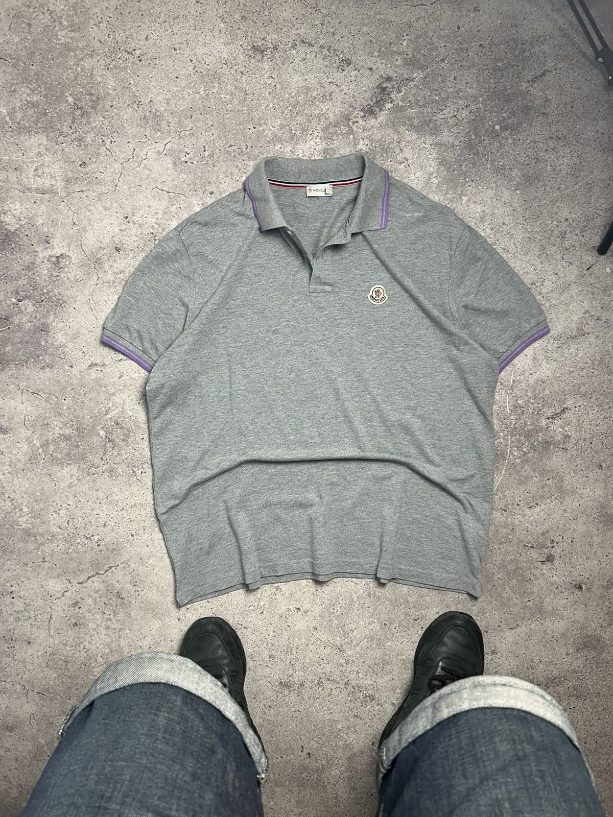 Moncler Moncler Polo Luxury t shirt size Xl Size US XXL / EU 58 / 5 - 1 Thumbnail