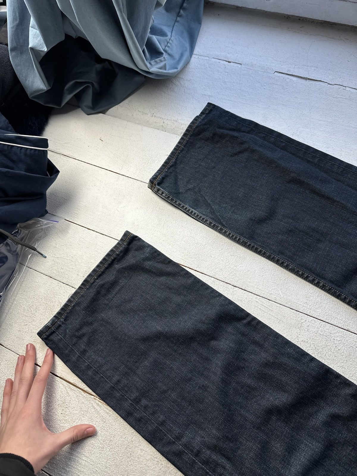 Levi's 🚨Vintage 90s Levis Jeans 506 LEGEND y2k dark Wash Denim Size US 35 - 4 Thumbnail