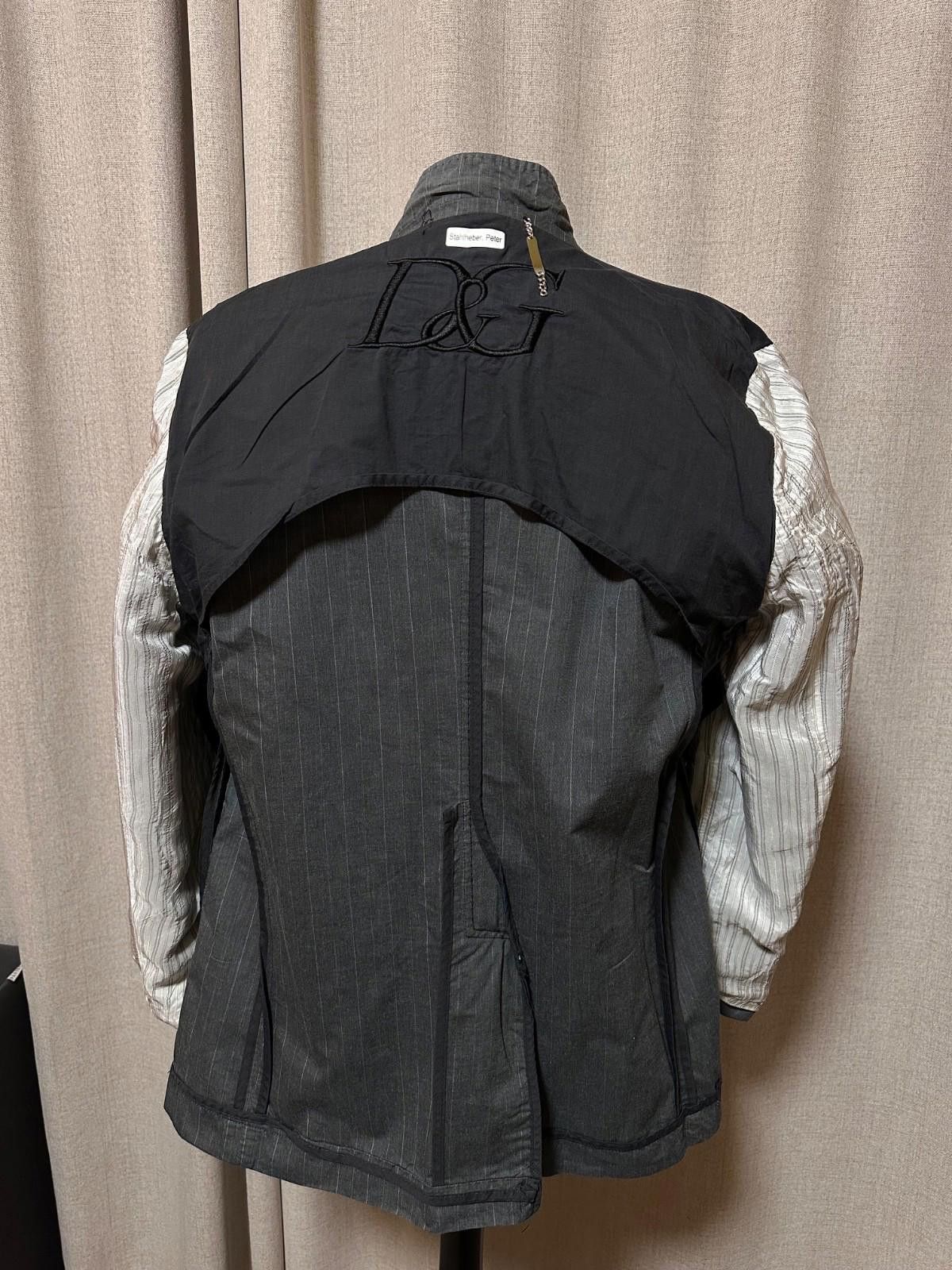 Dolce & Gabbana Dolce & Gabbana Blazer Stripe Jacket Size 54 Size 54R - 8 Thumbnail