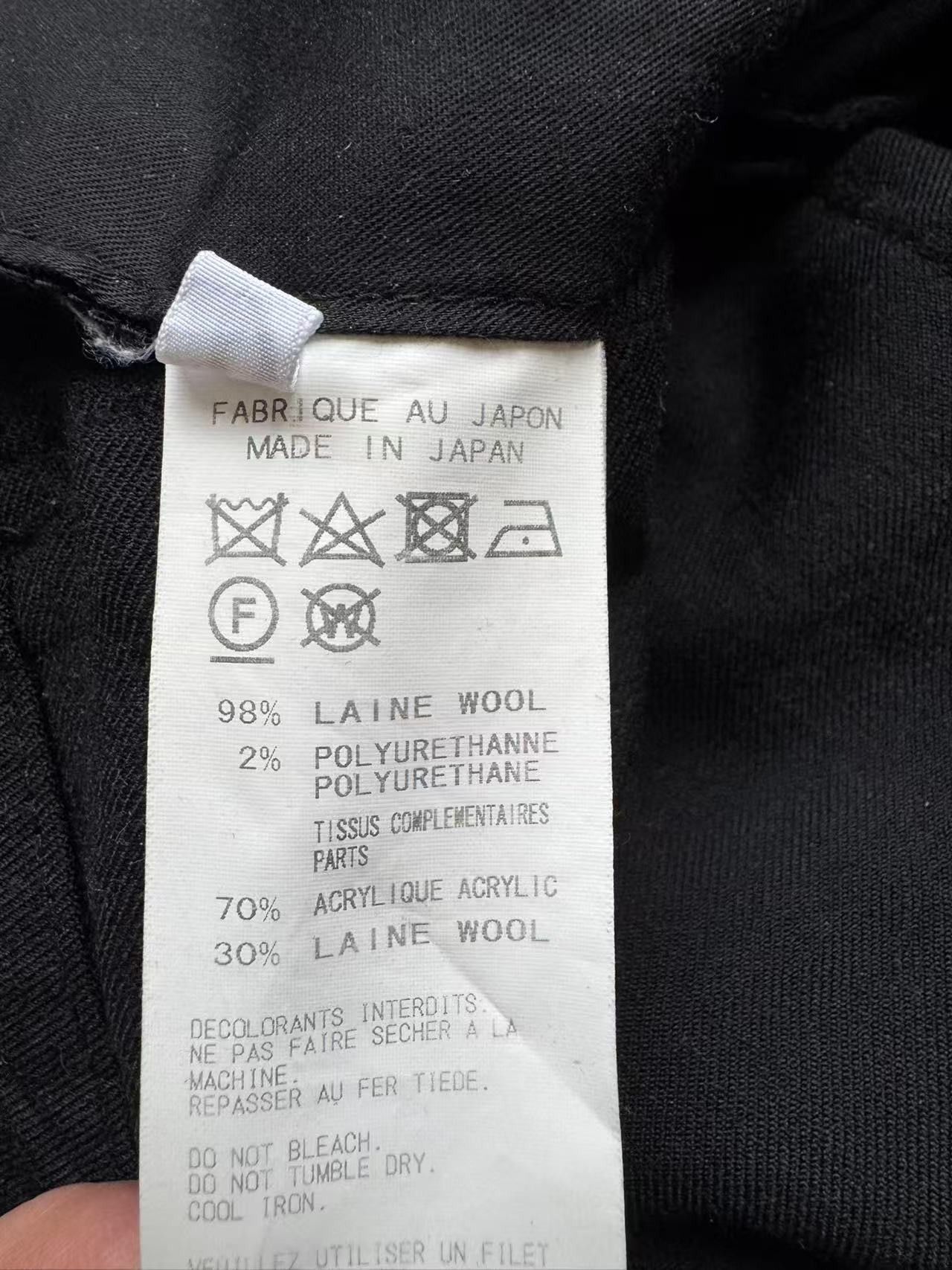 Yohji Yamamoto Yohji Yamamoto Wool Trouser Size US 30 / EU 46 - 9 Thumbnail
