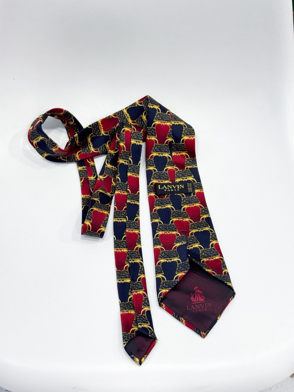 Lanvin Lanvin vintage silk tie Size ONE SIZE - 1 Thumbnail