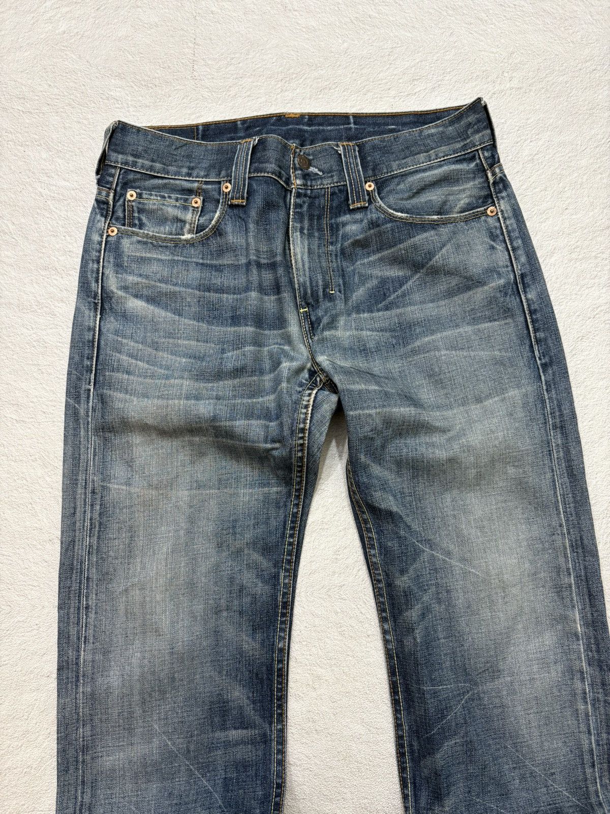 Kapital 2000a Levis Vintage destroy wash denim y2k style Size US 30 / EU 46 - 2 Thumbnail