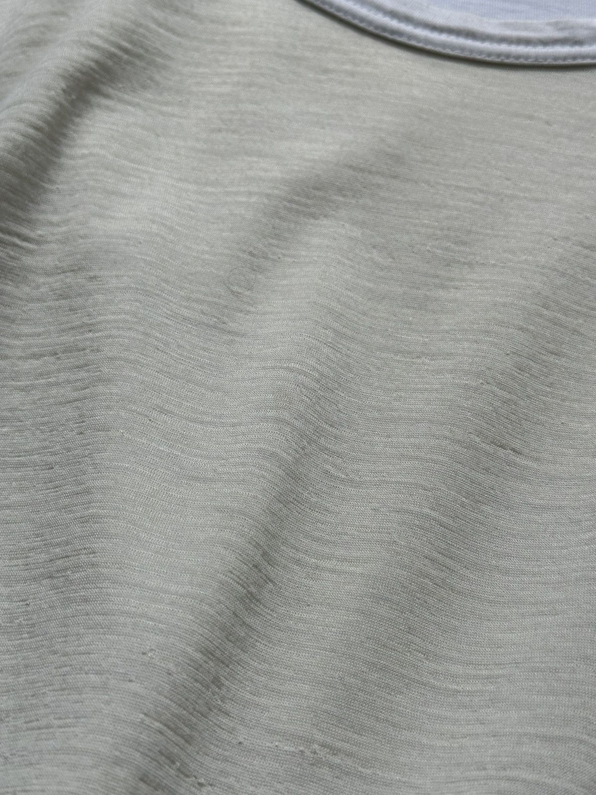 Tricot Comme des Garcons Tricot Comme Des Garcons Womens Off White Ruffle Sleeves Tee Size S / US 4 / IT 40 - 9 Thumbnail