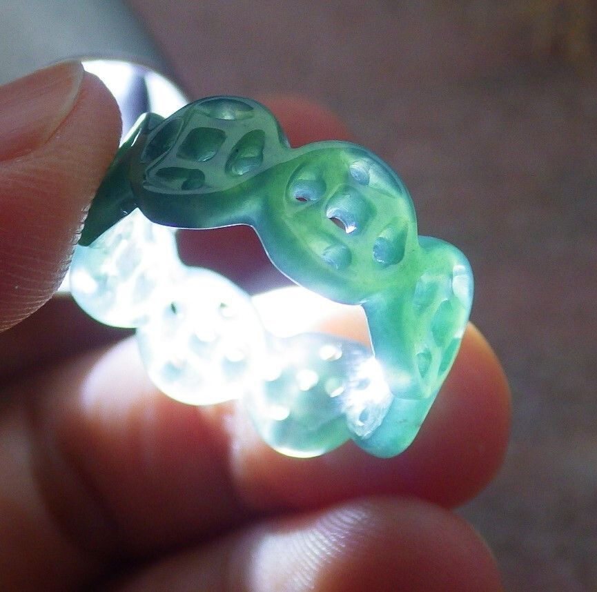Other 108616 VS Certified Jadeite jade Green Coin Circle NO. 6 Size ONE SIZE - 6 Thumbnail