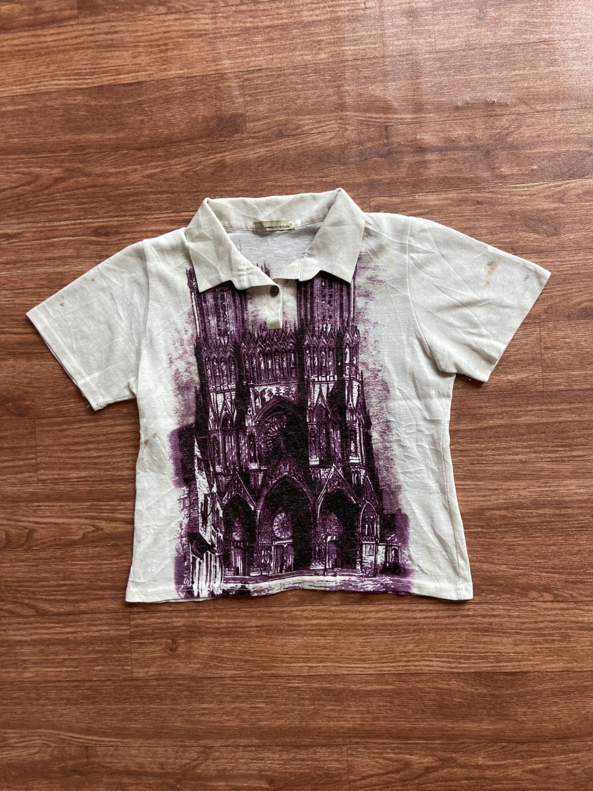If Six Was Nine Vola Y2K Gore StylePoloshirt Size US S / EU 44-46 / 1 - 1 Thumbnail