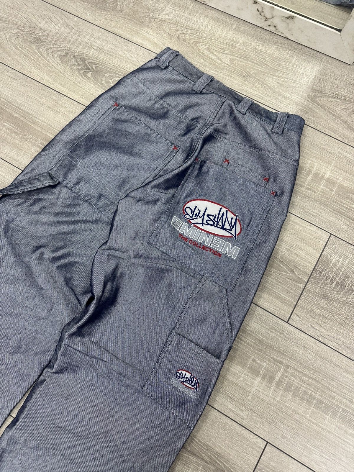 Ecko Unltd. Ecko Unltd x Eminem Baggy Rap Vintage 90s Jeans Size US 30 / EU 46 - 7 Thumbnail