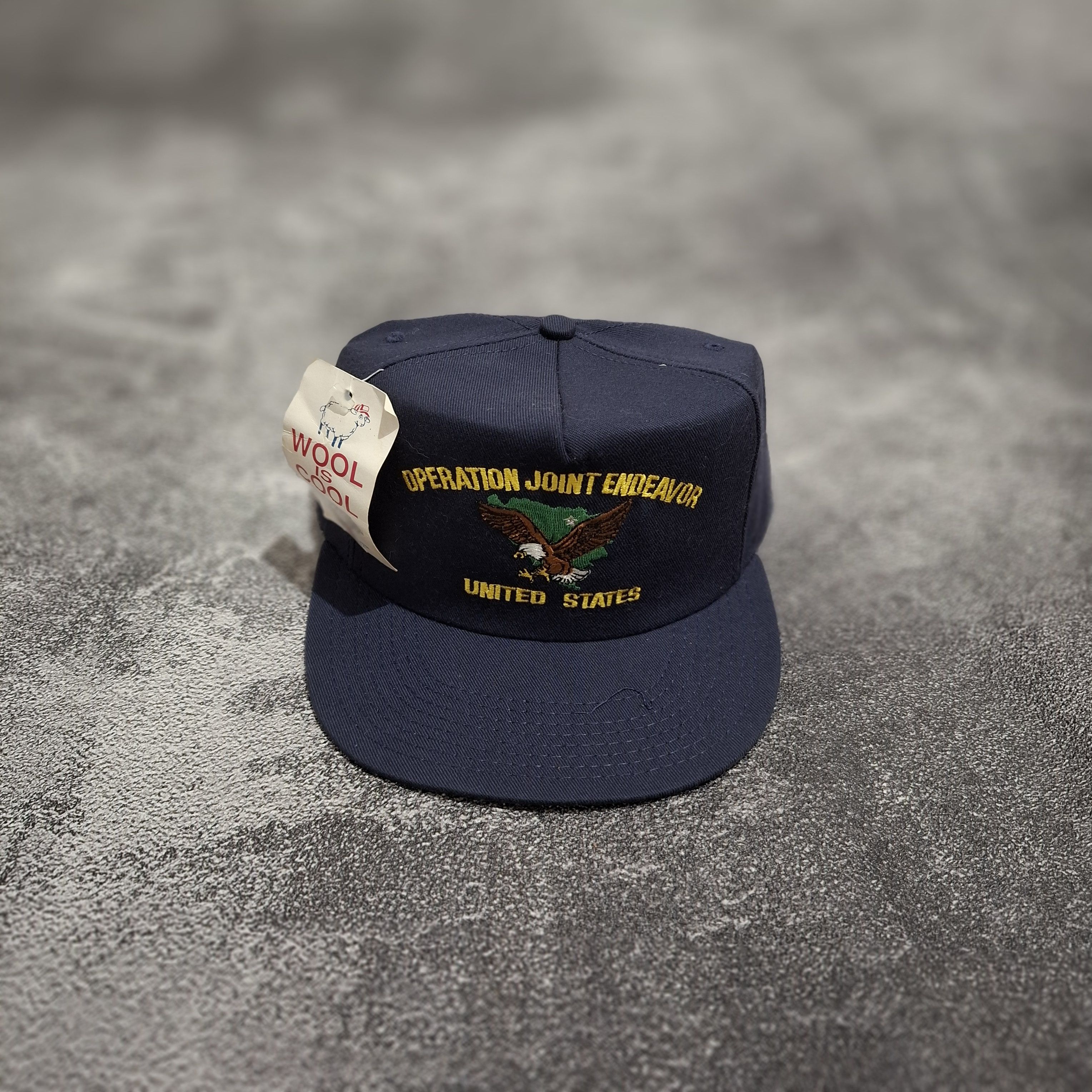 Vintage Vintage Operation Joint Endeavor Snap Back Hat Size ONE SIZE - 1 Thumbnail