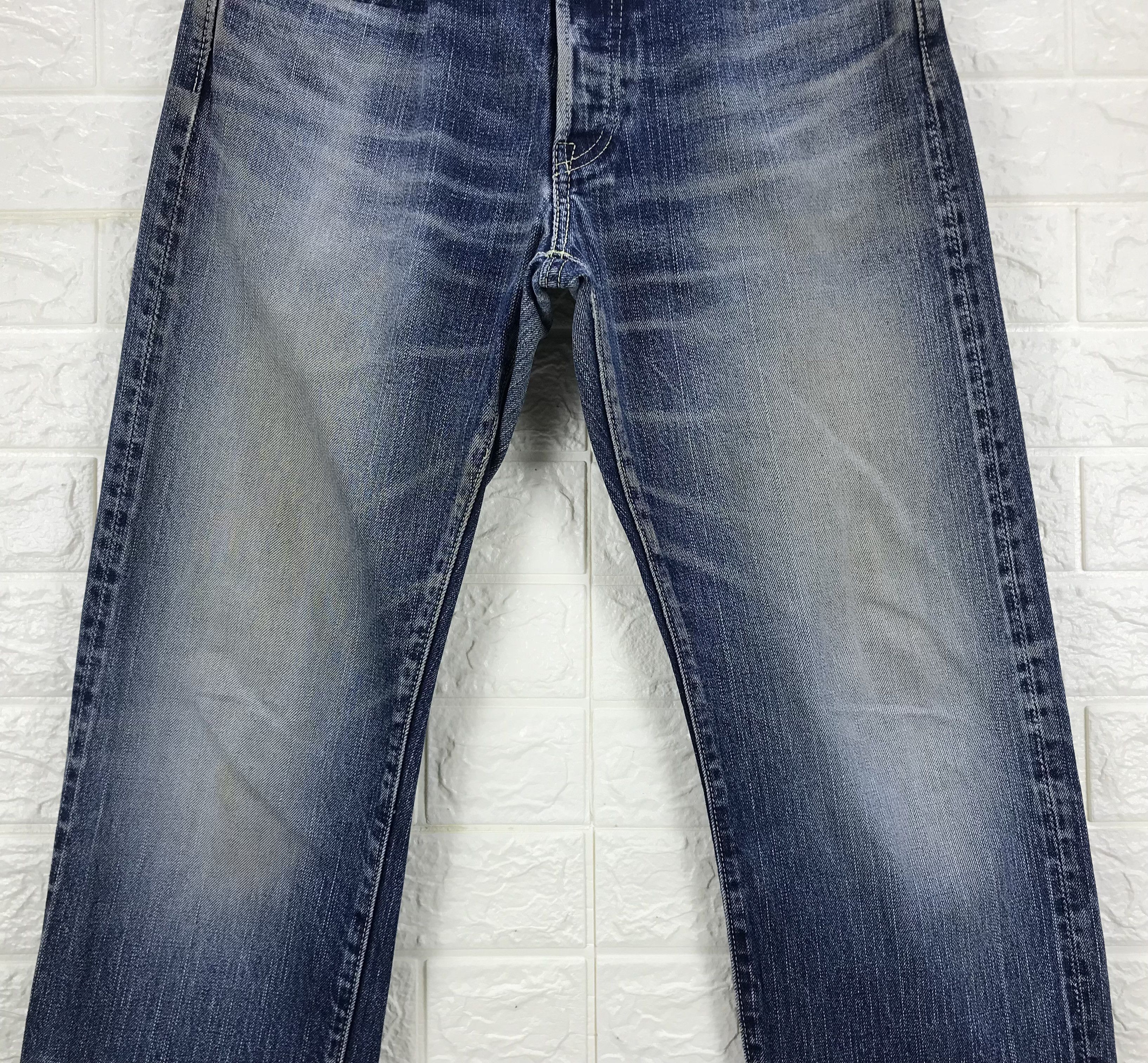Eternal Vintage Eternal Faded Blue Washed Selvedge Jeans Size US 31 - 4 Thumbnail