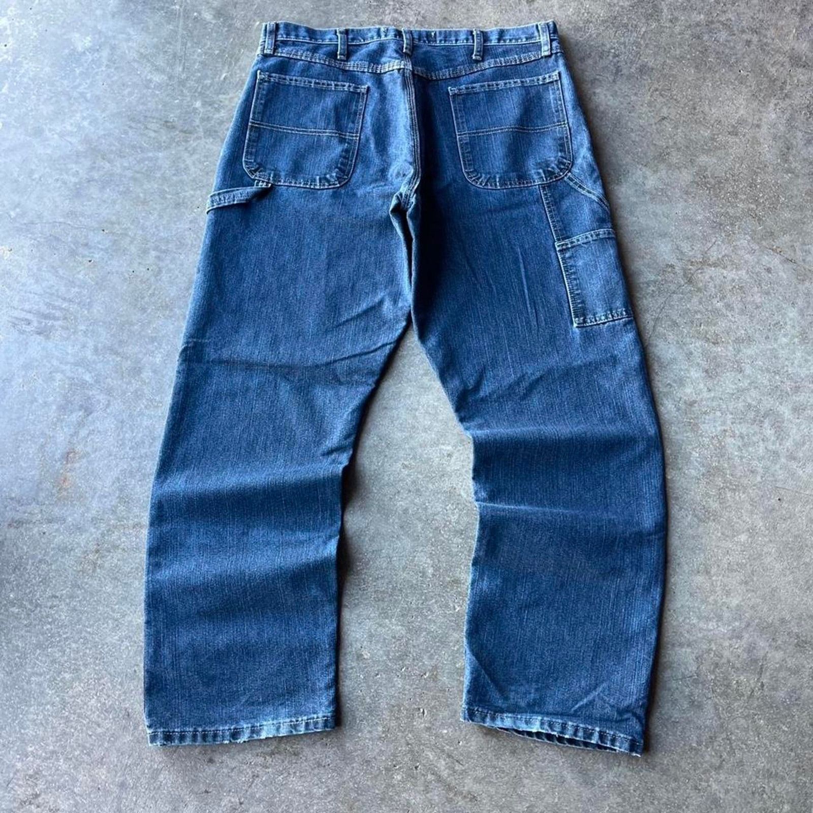 Wrangler 2000s wrangler wide leg carpenter Size US 36 / EU 52 - 1 Thumbnail