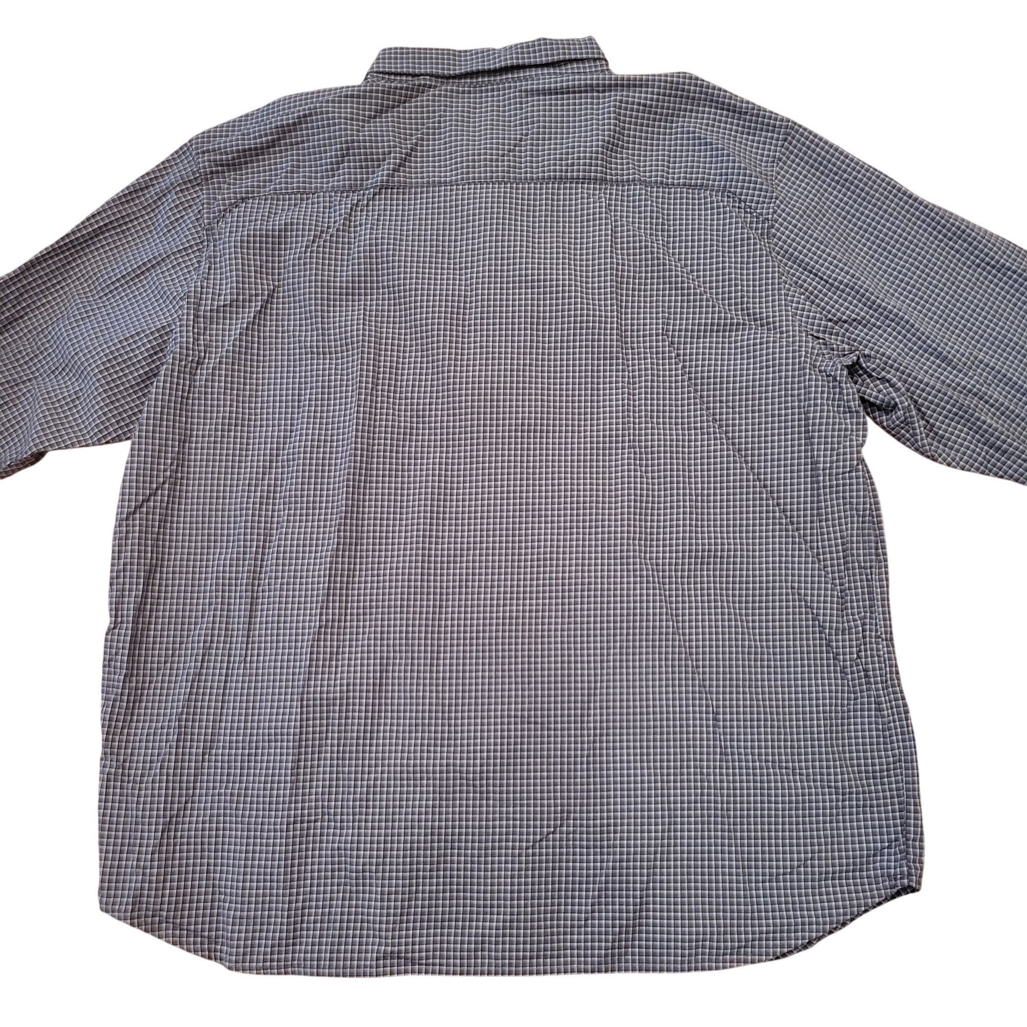 Columbia Columbia Rapid Rivers Long Sleeve Shirt 3X Gray Plaid Size US XXL / EU 58 / 5 - 3 Thumbnail