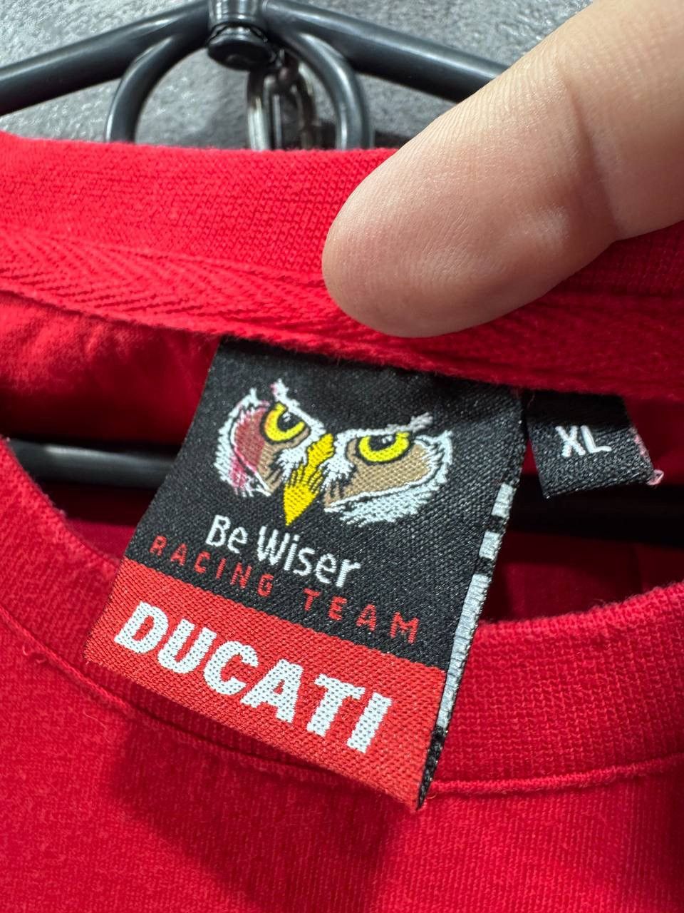 Ducati Ducati Be Wiser Racing Team T-Shirt Motorsport Motorcycle Size US XL / EU 56 / 4 - 13 Thumbnail