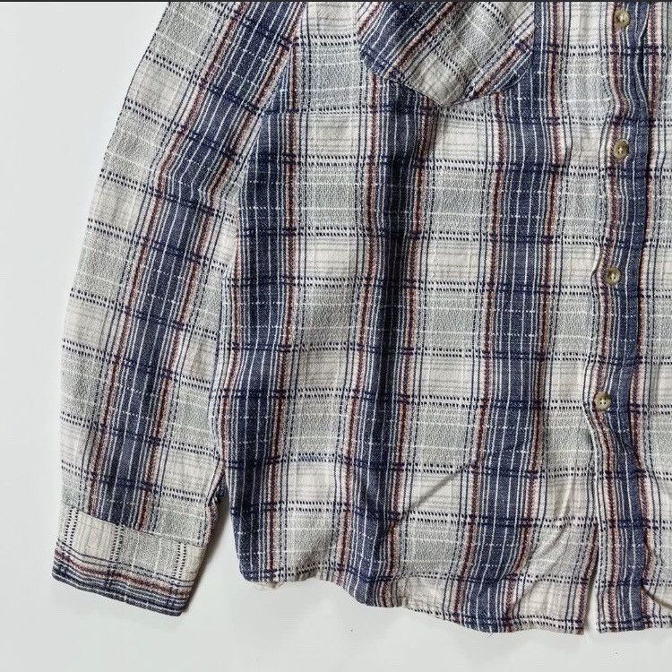Japanese Brand × Oshkosh × Vintage Oshkosh bgosh japan workwear flannel shirt Size US L / EU 52-54 / 3 - 4 Thumbnail