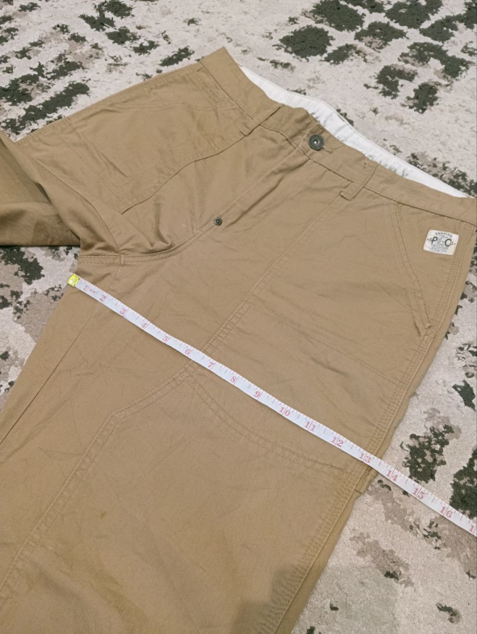 Japanese Brand JAPANESE SURPLUS SEMINARY JAPAN DOUBLE KNEE CARPENTER PANTS Size US 34 / EU 50 - 14 Thumbnail