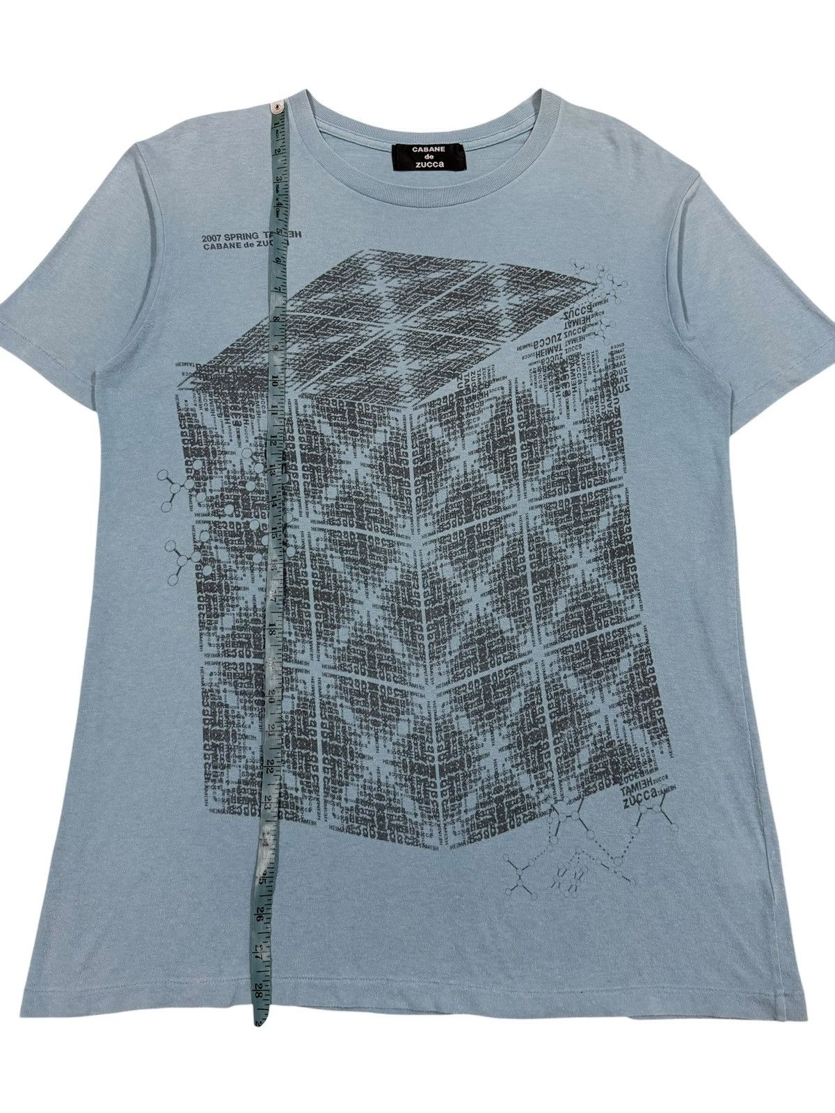 CABANE de ZUCCa Vtg🔥S/S07 CAbbane De ZUCCa Heimat Design Art Work Tee Size US M / EU 48-50 / 2 - 10 Thumbnail