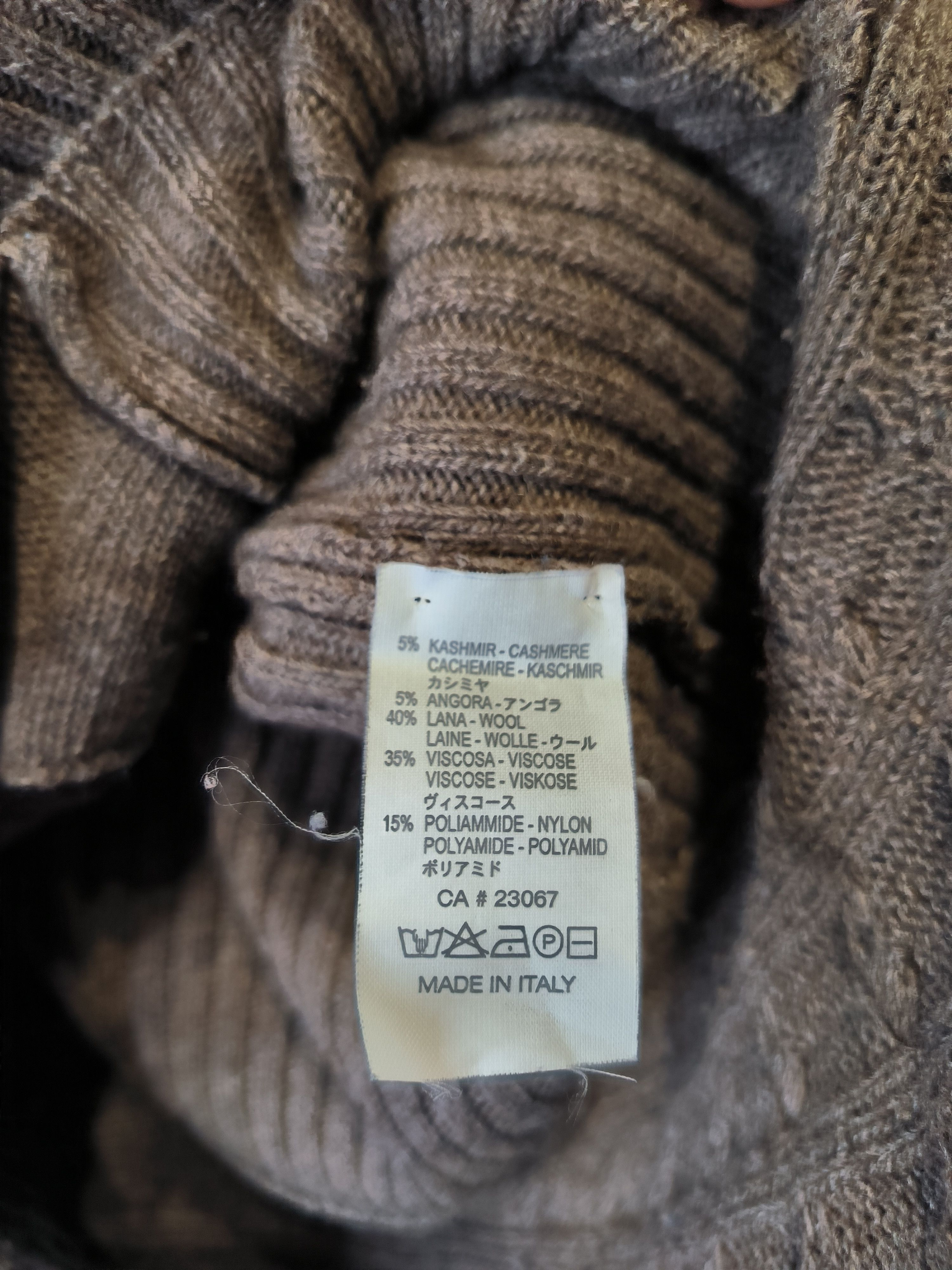 Elisa Cavaletti Elisa Cavaletti Wool Knitwear Cardigan Cashmere Size M / US 6-8 / IT 42-44 - 5 Thumbnail