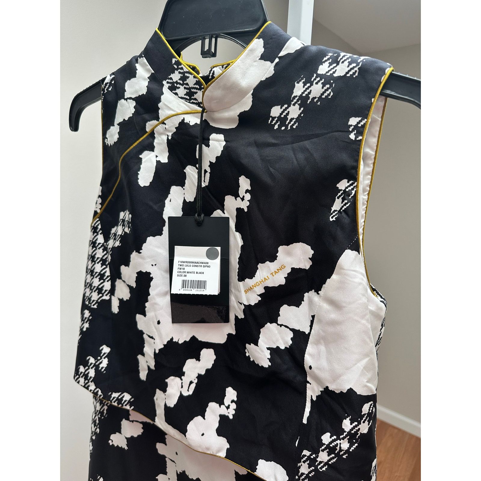 Shanghai Tang NEW NWT Shanghai Tang Two Levels Construction Qipao Size 38 Size XS / US 0-2 / IT 36-38 - 3 Thumbnail