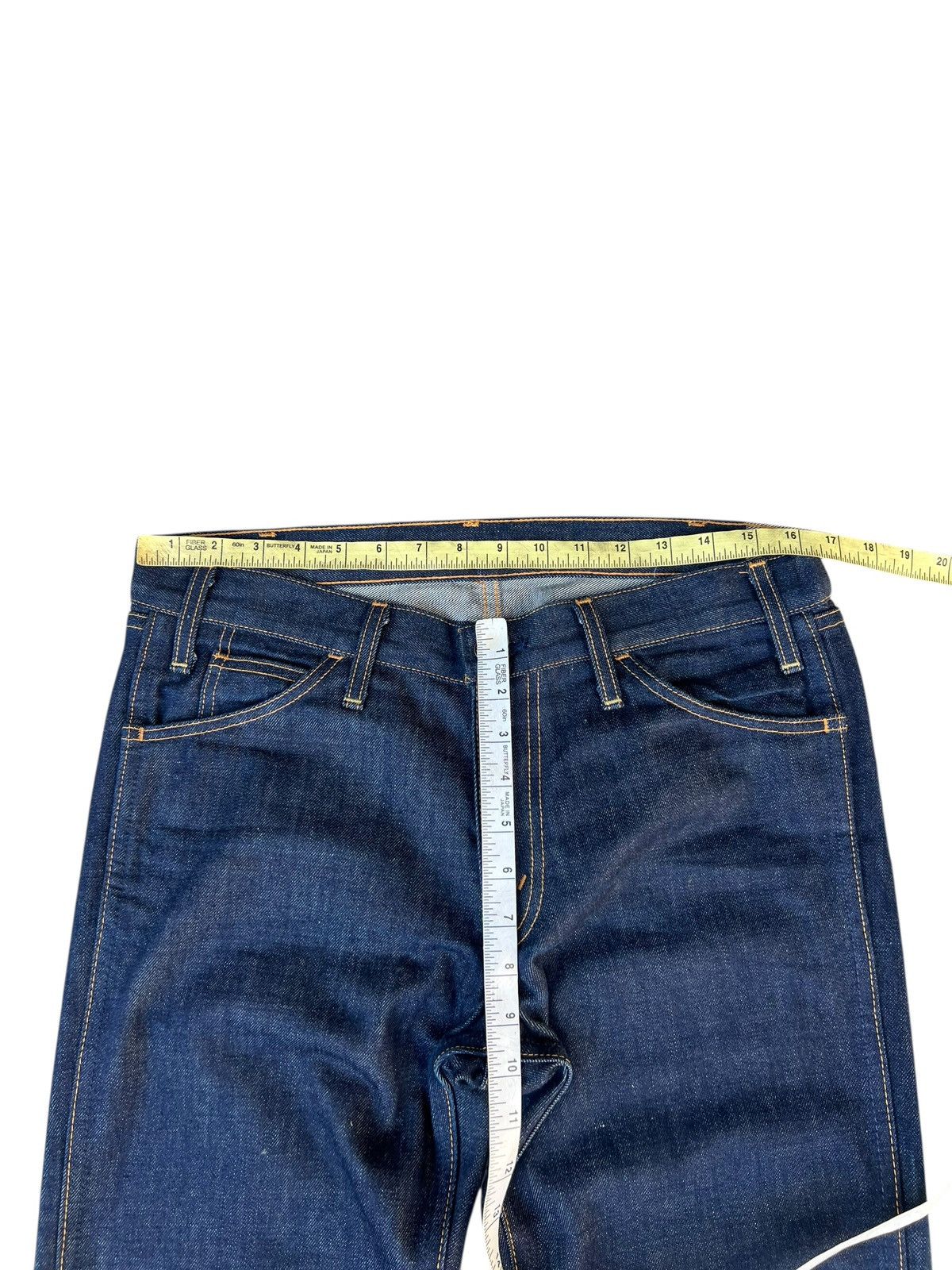 Levi's Vintage Clothing Vintage 2005 Levi’s 606 Big E Orange Tab Denim Skinny Jeans Size US 32 / EU 48 - 13 Thumbnail