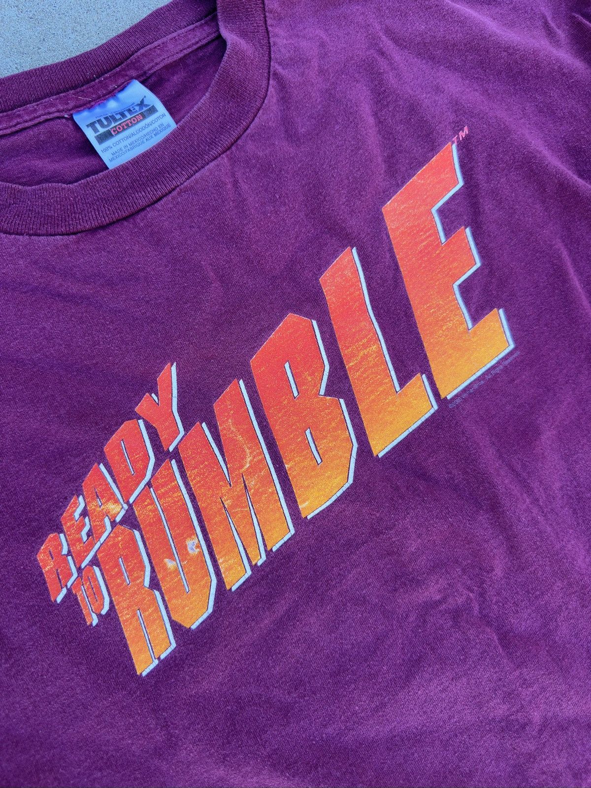Tultex × Vintage × WCW/nWo Vintage 2000 Y2K READY TO RUMBLE Movie T-Shirt XL Tultex WCW Size US XL / EU 56 / 4 - 3 Thumbnail