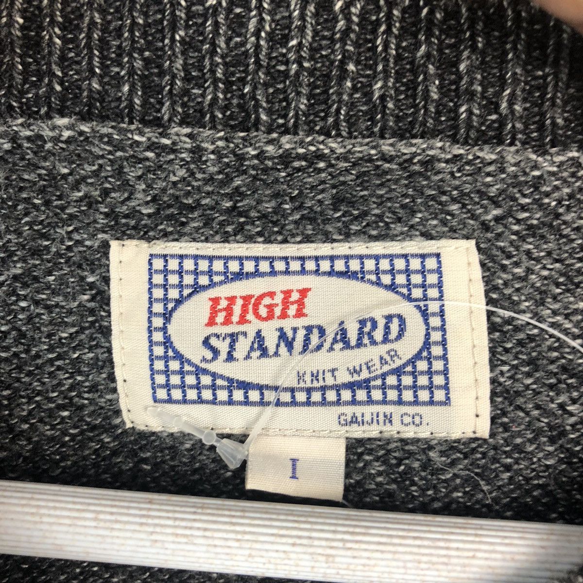 Homespun Knitwear × Japanese Brand × Vintage High Standard vintage japan Grey Knitwear #A910 Size US M / EU 48-50 / 2 - 9 Thumbnail