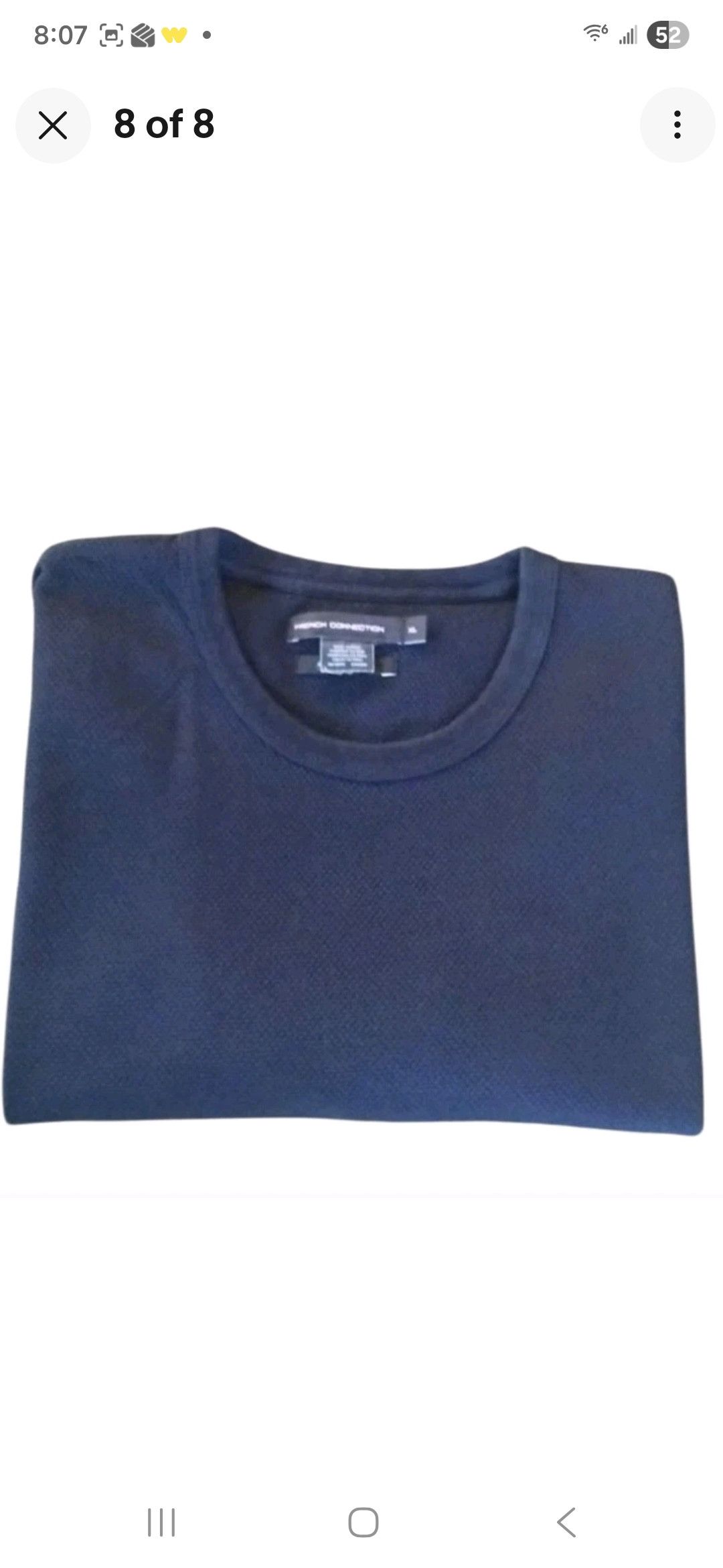 French Connection FRENCH CONNECTION Baseball Jersey T-Shirt Size US XL / EU 56 / 4 - 8 Thumbnail