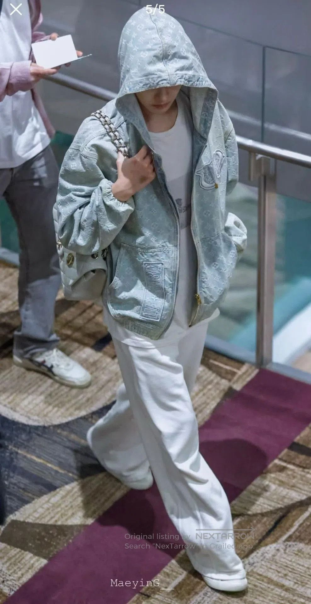 Louis Vuitton Louis Vuitton x NBA Denim Hooded Jacket. Size US M / EU 48-50 / 2 - 8 Thumbnail