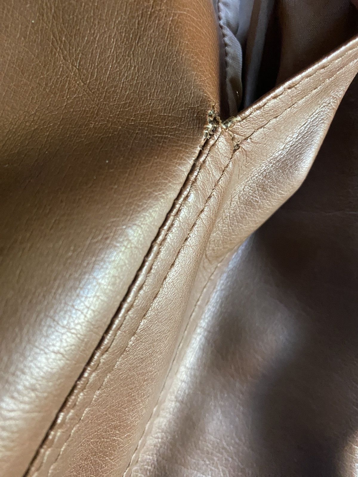 Sears Vintage 60’s Sears Brown Pleather Faux Fur Retro Jacket Size US L / EU 52-54 / 3 - 8 Thumbnail