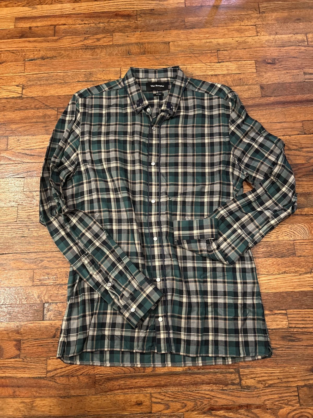 The Kooples Pearl Snap Button Up Size US M / EU 48-50 / 2 - 1 Thumbnail