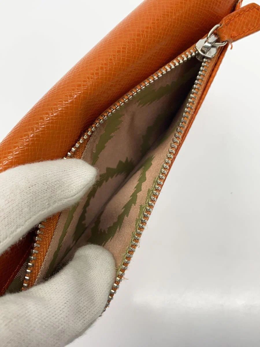 Vivienne Westwood Vivienne Westwood Plain Long Wallet Orange Size ONE SIZE - 5 Thumbnail