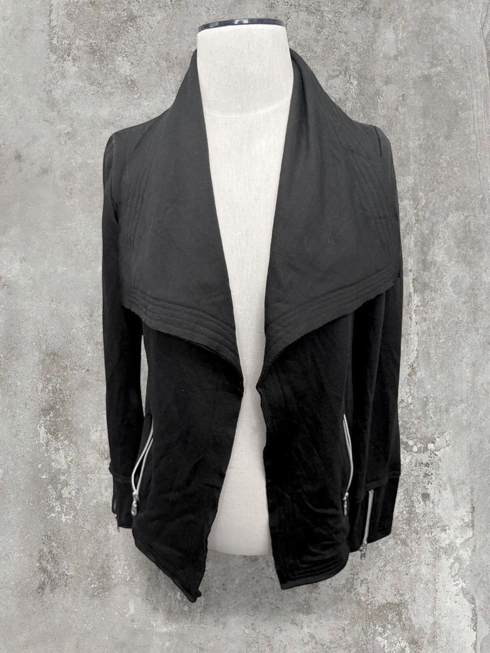 Other Rare Vintage Black IMANIMO Moto-Style Grunge Moto Jacket 🖤 Size L / US 10 / IT 46 - 1 Thumbnail